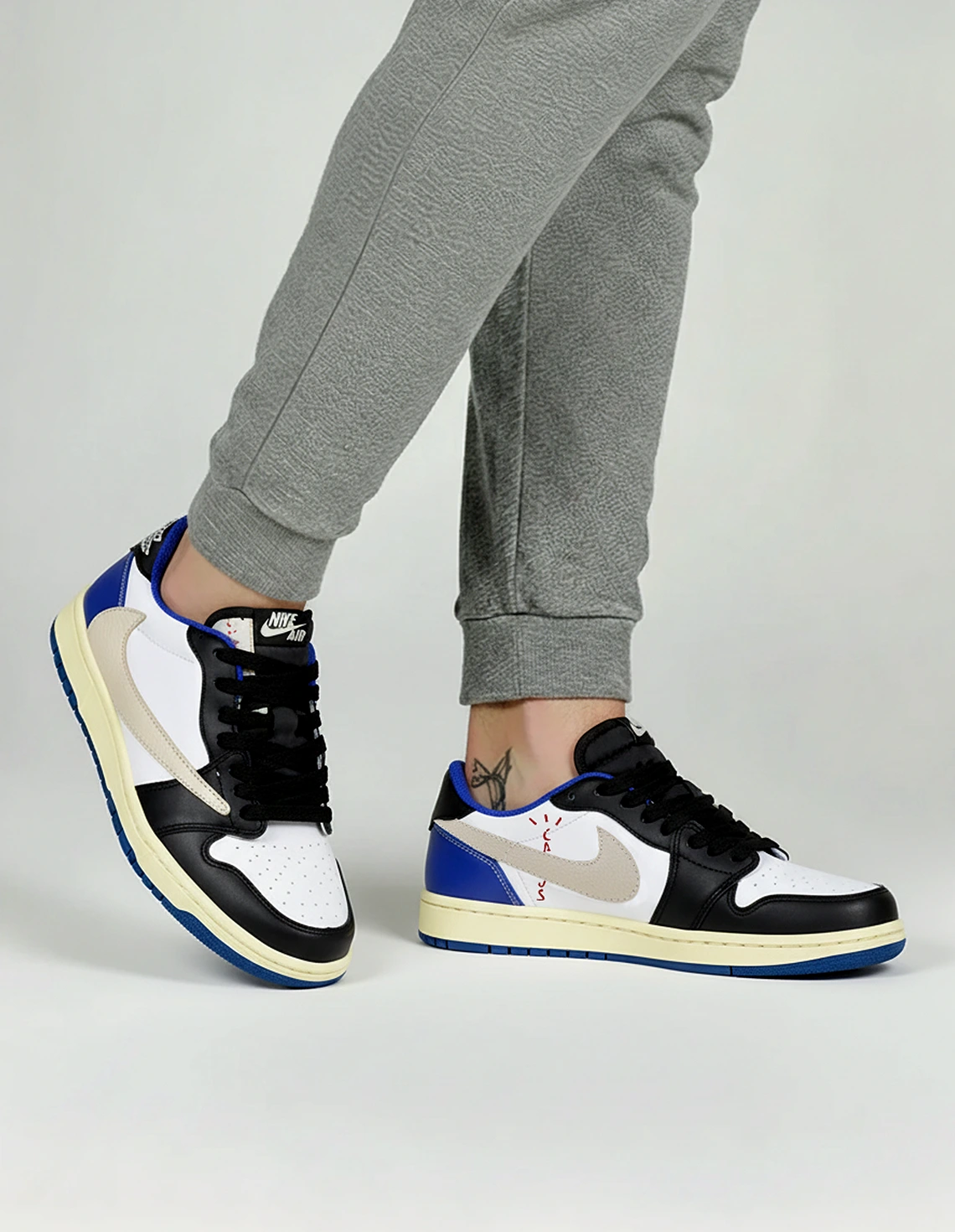 کتونی روزانه مردانه نایک Nike Jordan 1 Low Travis Scott M