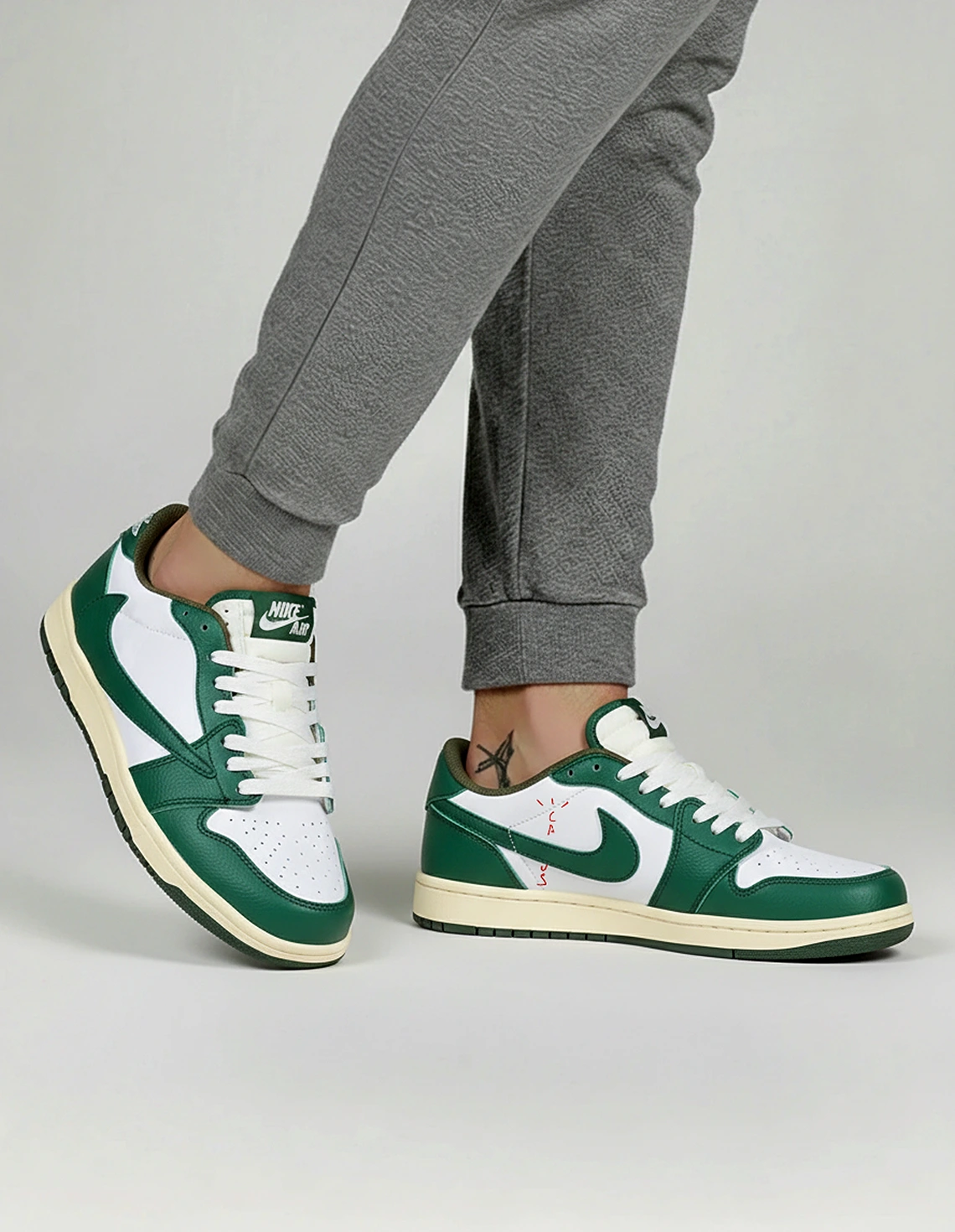 کتونی روزانه مردانه نایک Nike Jordan 1 Low Travis Scott M