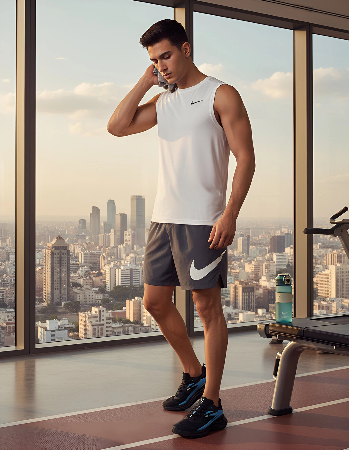 شلوارک ورزشی مردانه نایک Nike Aero Bold M