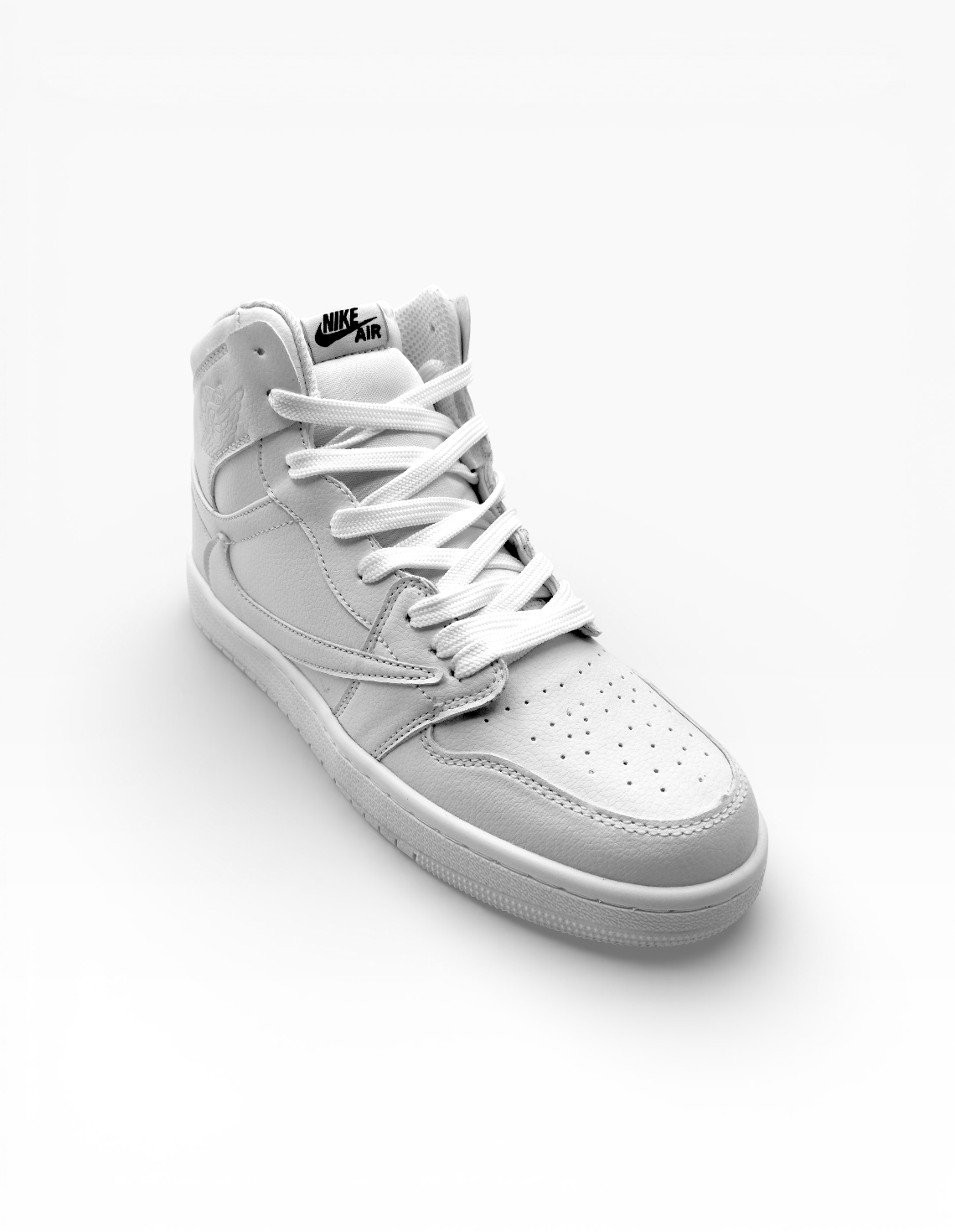 کتونی روزانه زنانه نایک Nike Jordan Travis Scott 1 Mid W
