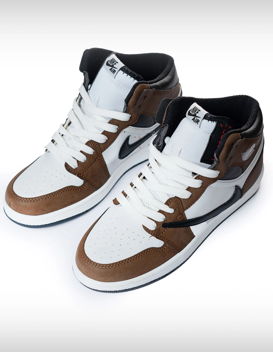 کتونی روزانه زنانه نایک Nike Jordan Travis Scott 1 Mid W