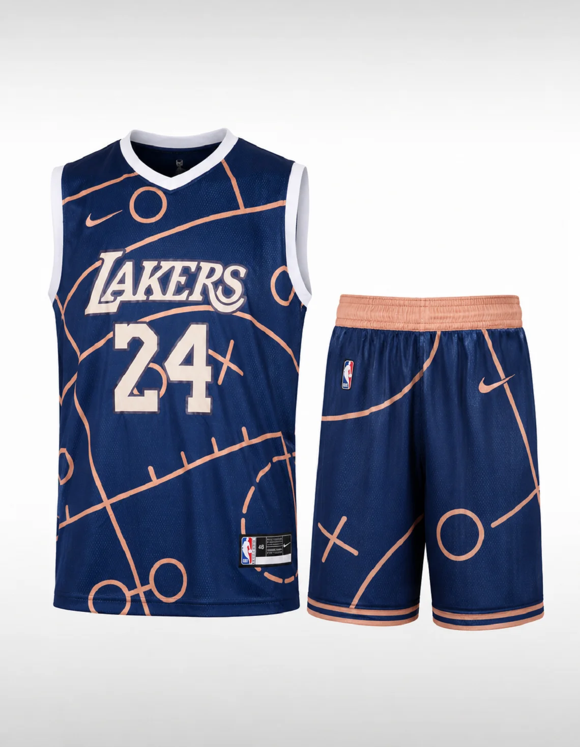 ست رکابی و شلوارک بسکتبال مردانه نایک Nike Hoop Zone M