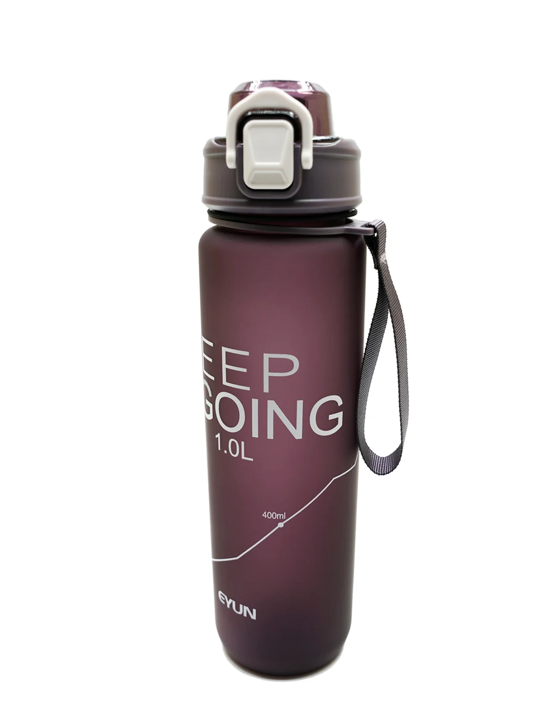 قمقمه ورزشی Unisex بدون برند Keep Going U