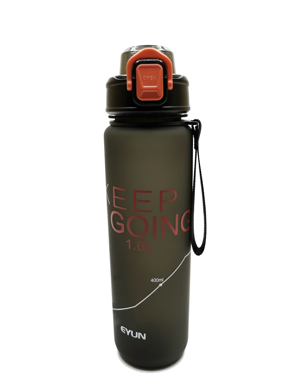 قمقمه ورزشی Unisex بدون برند Keep Going U