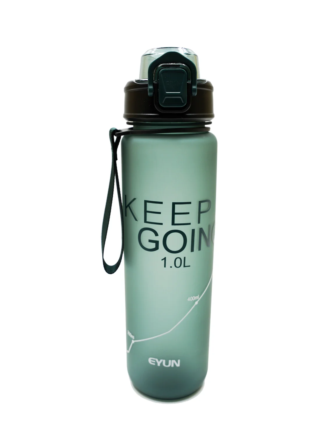 قمقمه ورزشی Unisex بدون برند Keep Going U