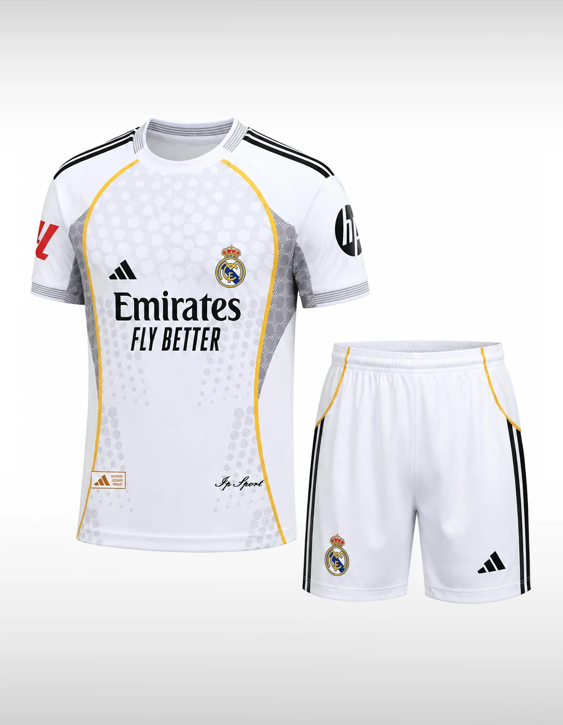 ست تیشرت و شلوارک هواداری فوتبال پسرانه آدیداس Adidas Real Madrid Fan Set J
