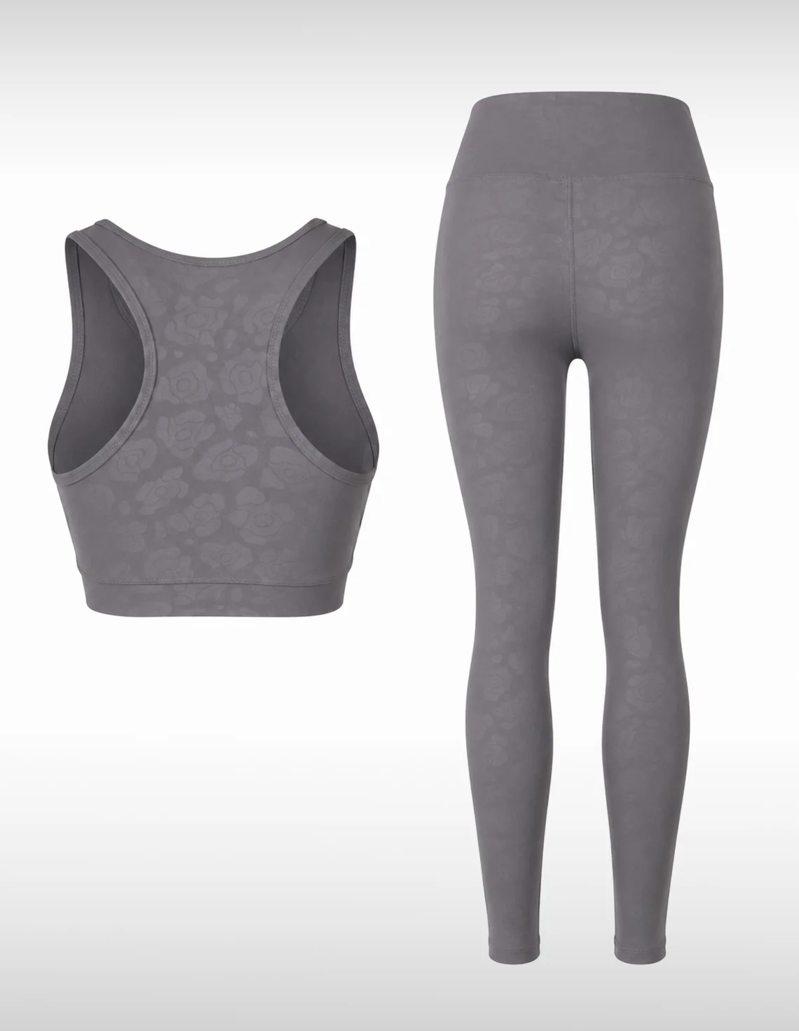 ست نیم تنه و لگ ورزشی زنانه بدون برند Elegant Fit W